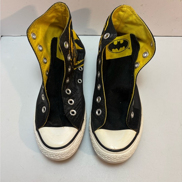 Converse All Star Chuck Taylor DC Batman Size  M5/ W7 Shoes High Tops Sneakers - Picture 7 of 10